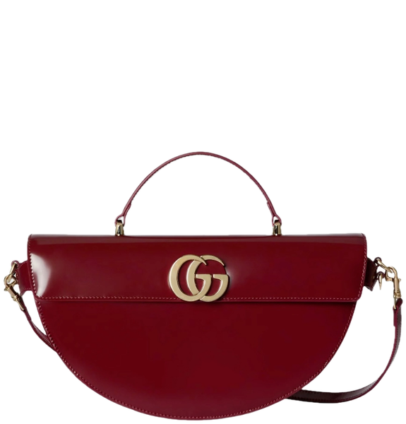  Túi Nữ Gucci Medium Half-moon Top Handle Bag 'Red' 