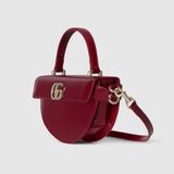  Túi Nữ Gucci Mini Half-moon Top Handle Bag 'Red' 