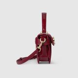  Túi Nữ Gucci Mini Half-moon Top Handle Bag 'Red' 