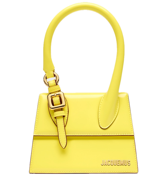  Túi Nữ Jacquemus Medium Chiquito With Buckle 'Yellow' 