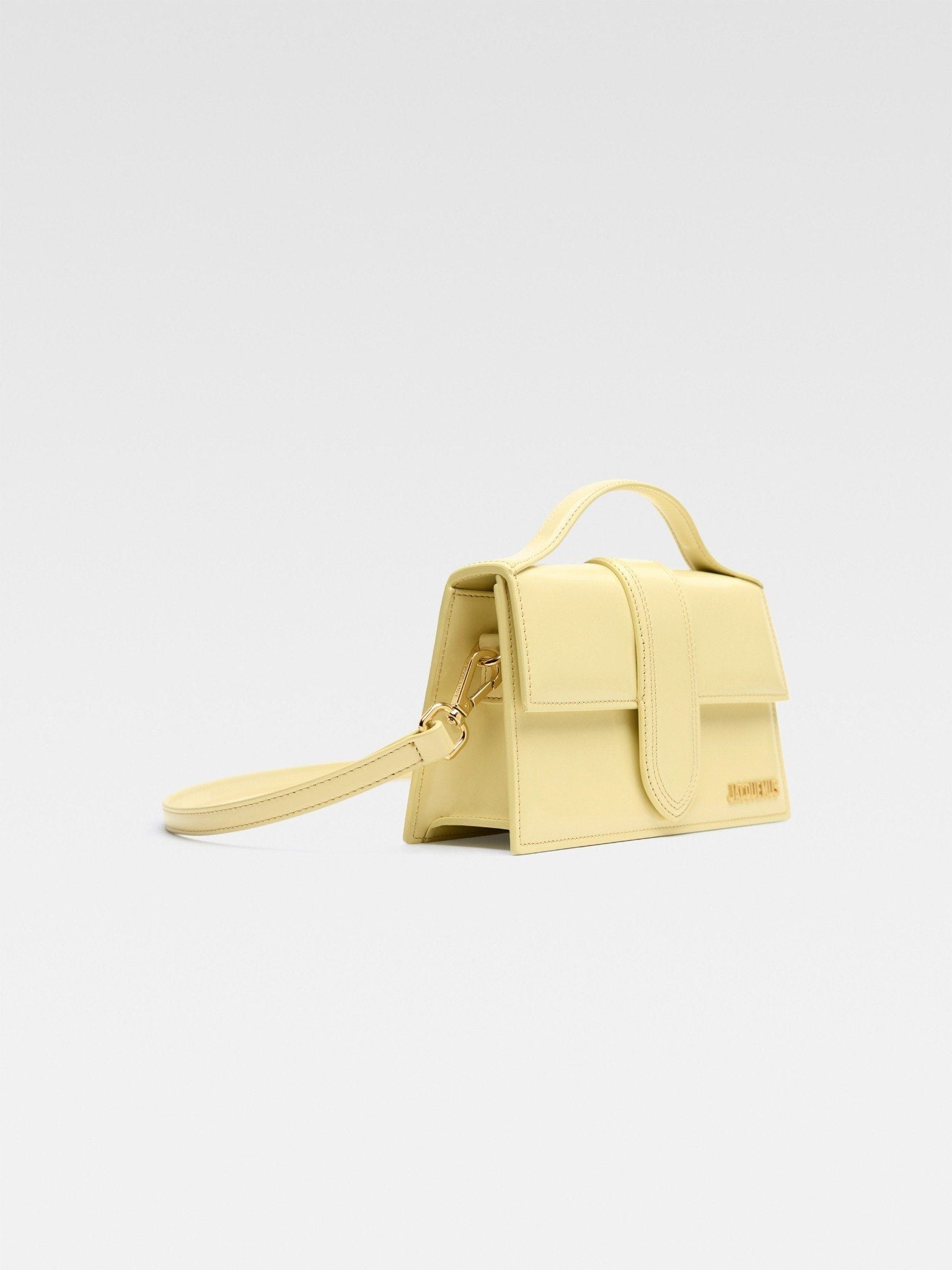  Túi Nữ Jacquemus The Large Bambino 'Pale Yellow' 