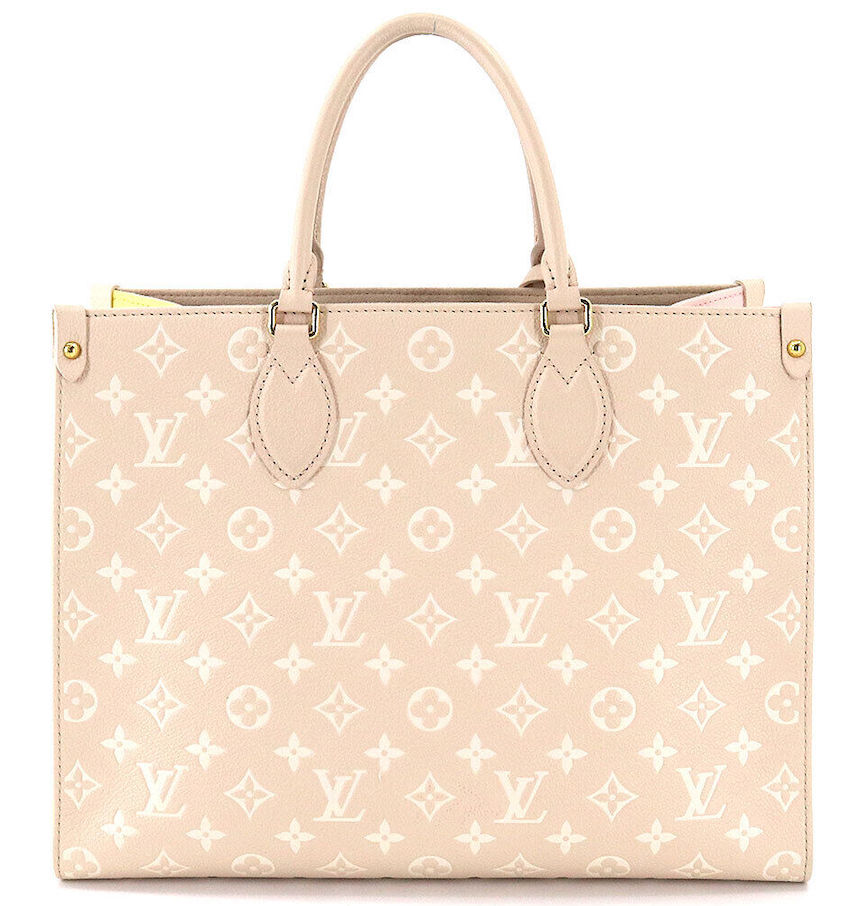 Louis Vuitton Onthego MM Rose Beige