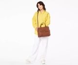  Túi Nữ Marc Jacobs Leather Medium Tote Bag 'Argan Oil' 