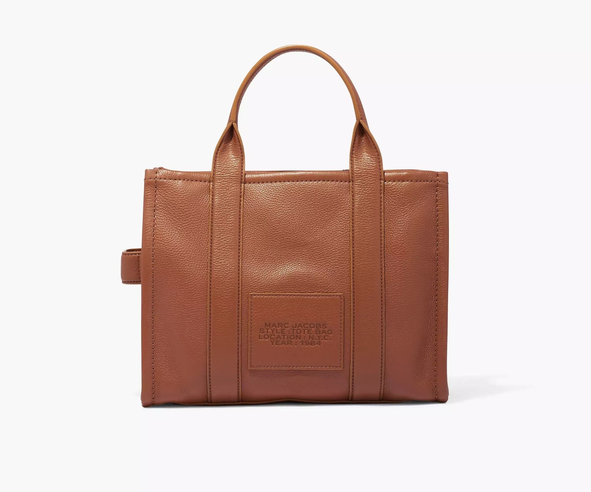  Túi Nữ Marc Jacobs Leather Medium Tote Bag 'Argan Oil' 