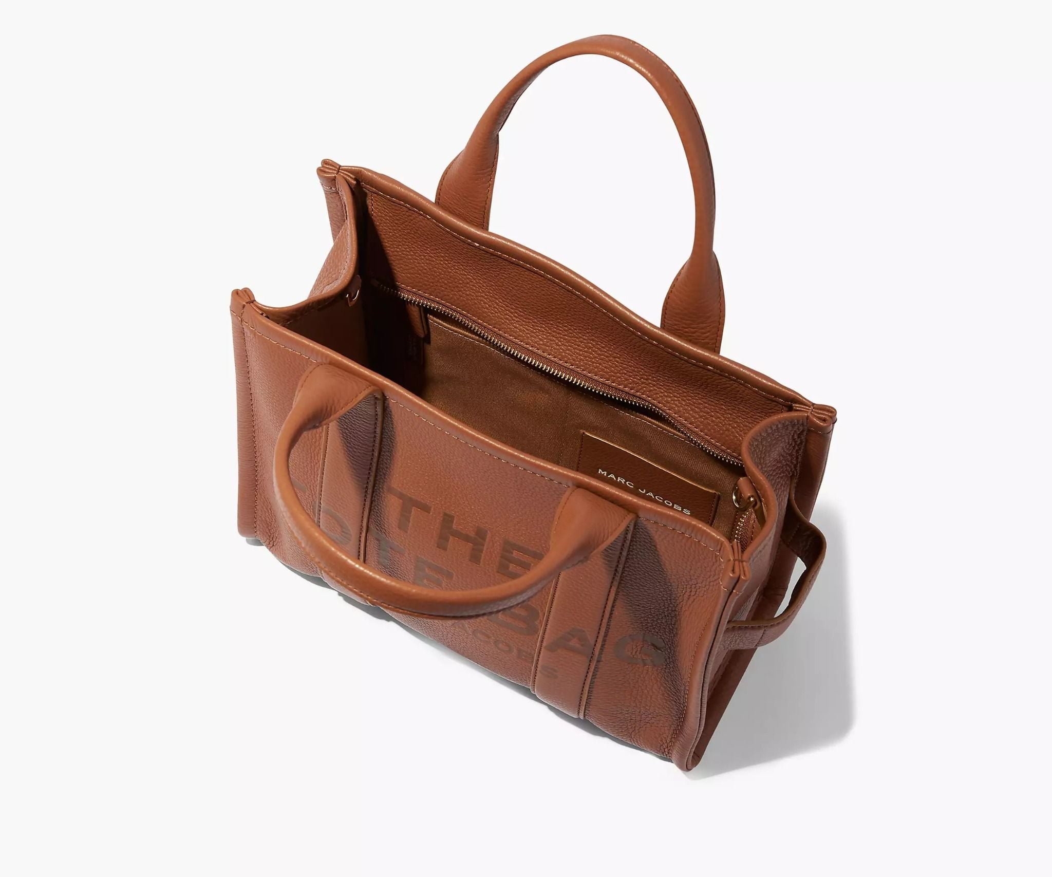  Túi Nữ Marc Jacobs Leather Medium Tote Bag 'Argan Oil' 