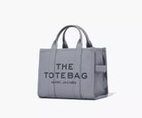  Túi Nữ Marc Jacobs Leather Medium Tote Bag 'Wolf Grey' 