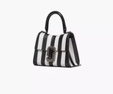  Túi Nữ Marc Jacobs Striped St. Marc Mini 'Black White' 