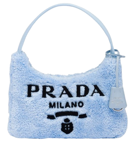  Túi Nữ Prada Re-Edition 2000 Terry Mini-Bag 'Blue' 
