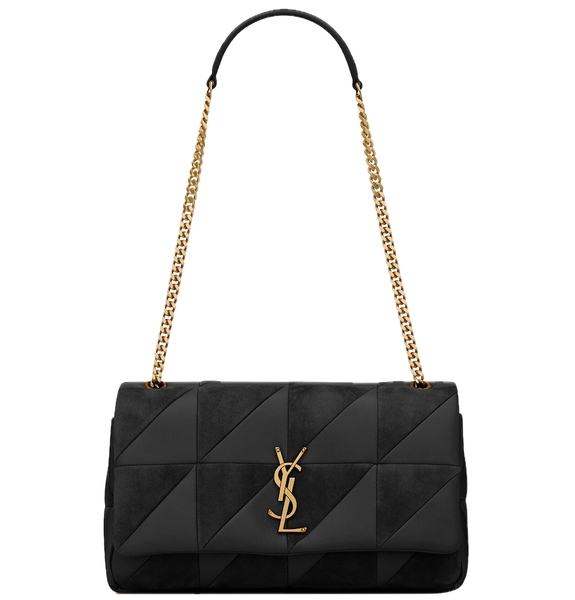  Túi Nữ Saint Laurent Jamie Medium In Suede Lambskin 'Black' 