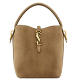  Túi Nữ Saint Laurent Le 37 Small Suede 'Golden Leaf' 