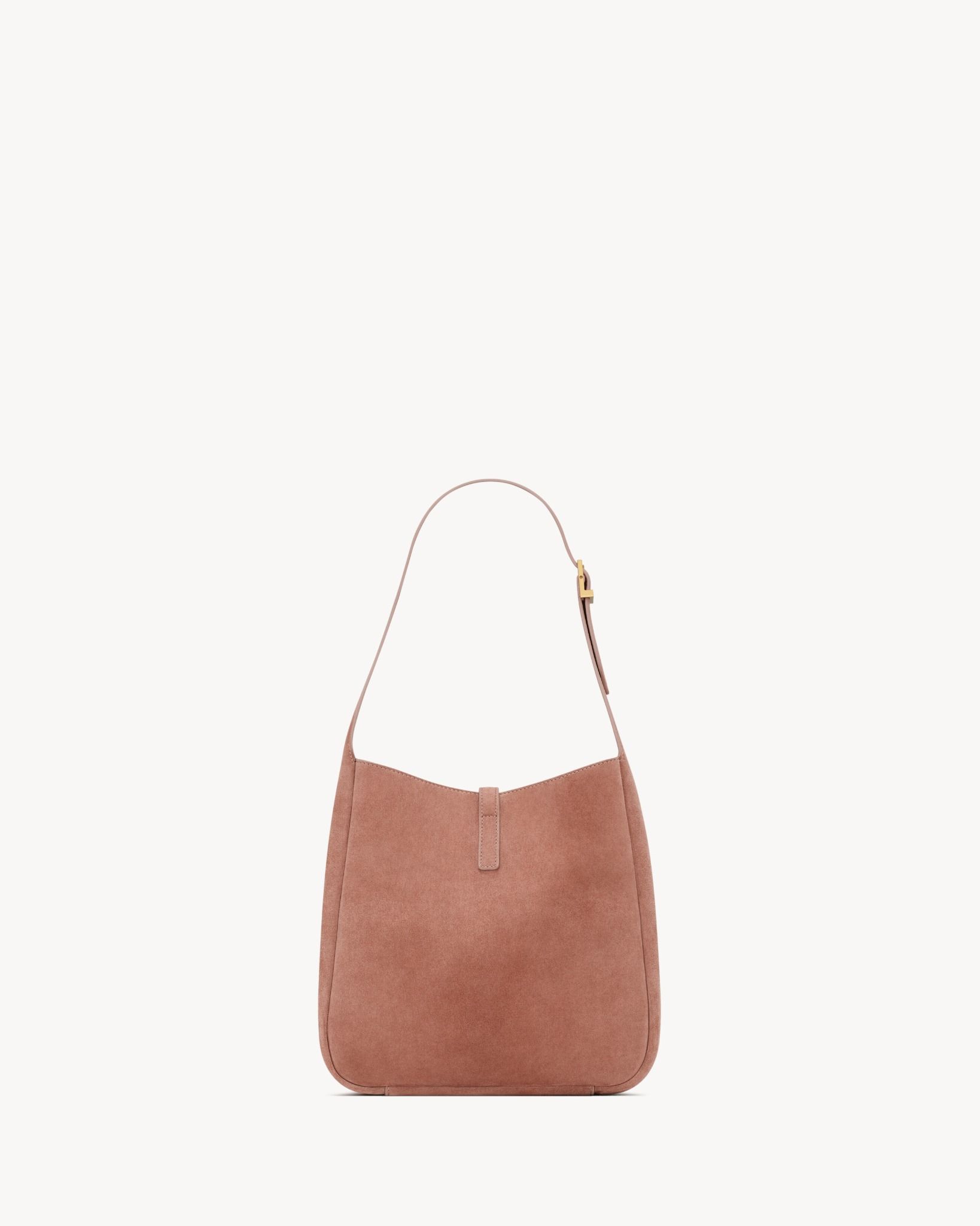  Túi Nữ Saint Laurent Le 5 À 7 Supple Small Suede 'Pink' 