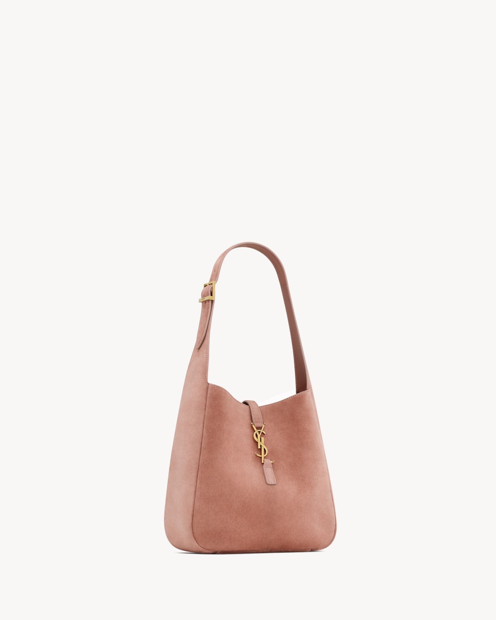  Túi Nữ Saint Laurent Le 5 À 7 Supple Small Suede 'Pink' 