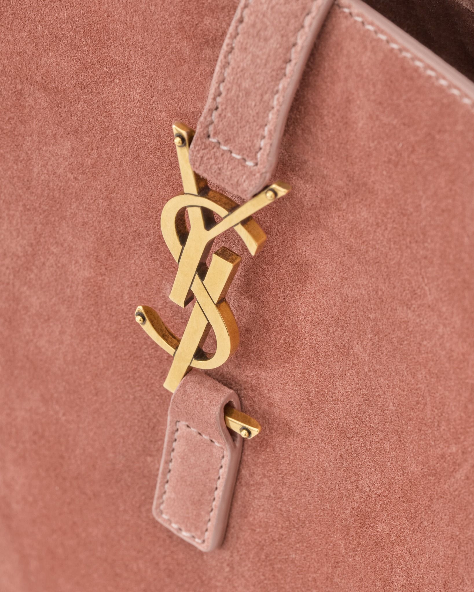  Túi Nữ Saint Laurent Le 5 À 7 Supple Small Suede 'Pink' 