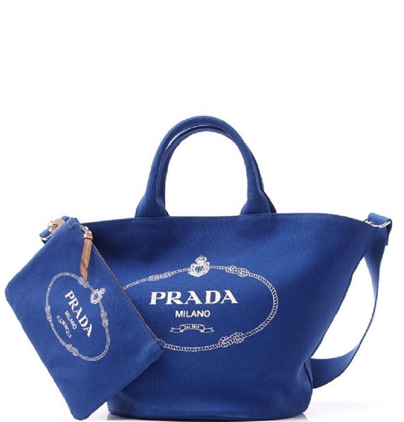  Túi Nữ Prada Fabric Tote 'Blue' 