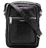  Túi Nữ Saint Laurent Sid Pouch Crocodile 'Black' 