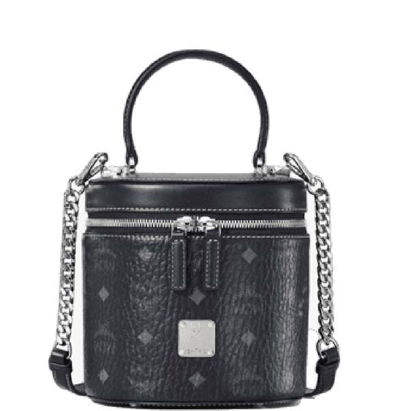  Túi Nữ MCM Cylinder Crossbody Visetos 'Black' 