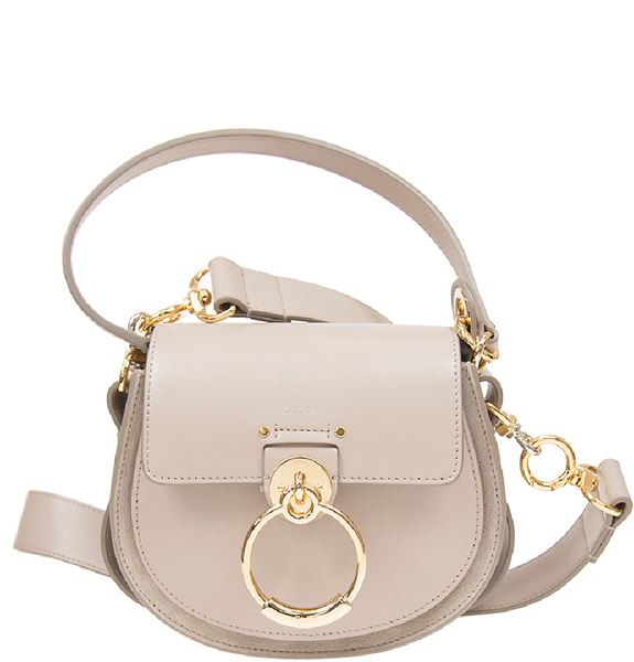  Túi Nữ Chloe Small Tess Saddle Bag 'Beige' 