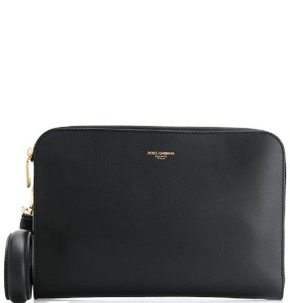  Túi Nam Dolce & Gabbana Monreale Clutch With Logo 'Black' 