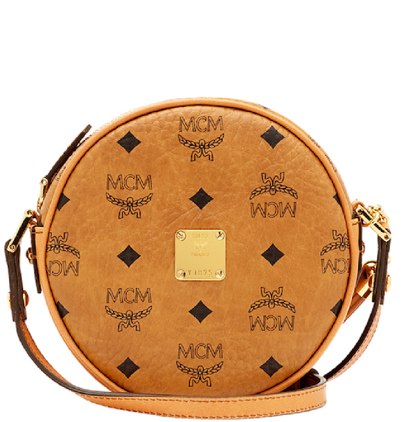  Túi Nữ MCM Medium Heritage Visetos 'Cognac' 