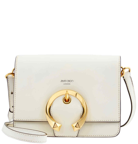  Túi Nữ Jimmy Choo Madeline Leather 'White' 