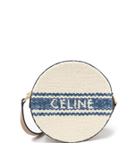  Túi Nữ Celine Casual Style Leather Logo Shoulder 'White' 