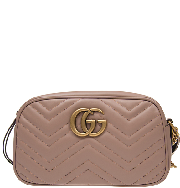  Túi Nữ Gucci GG Marmont Matelassé Mini Bag 'Pink' 