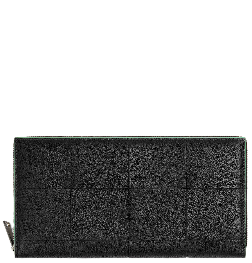  Ví Bottega Veneta Cassette Zip Around Wallet 'Black' 
