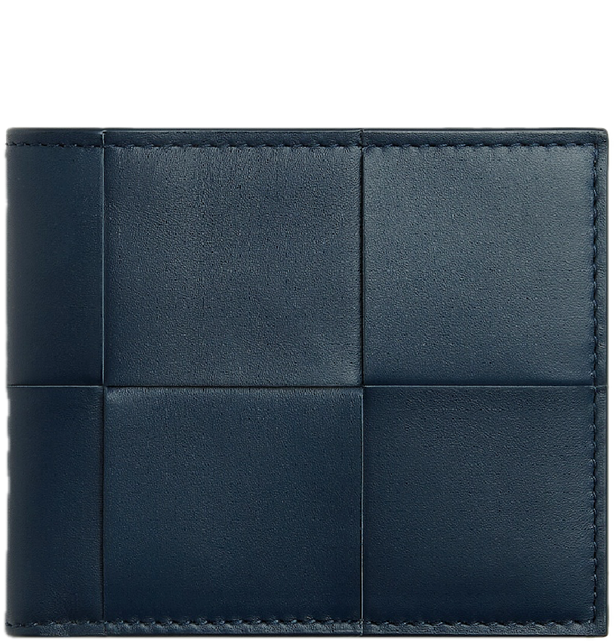 Ví Nam Bottega Veneta Cassette Bi-Fold Wallet 'Blue' 