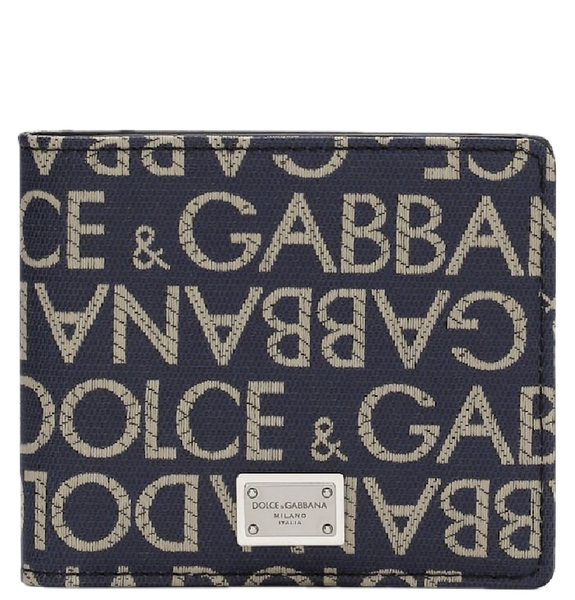  Ví Nam Dolce & Gabbana Jacquard Bifold Wallet 'Multicolor' 