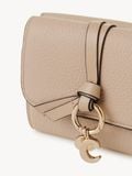  Ví Nữ Chloe Small Alphabet Tri-Fold 'Floral Grey' 