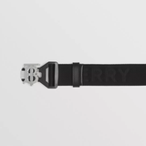  Thắt Lưng Nam Burberry Monogram Motif and Logo Webbed Jacquard Belt 'Black' 