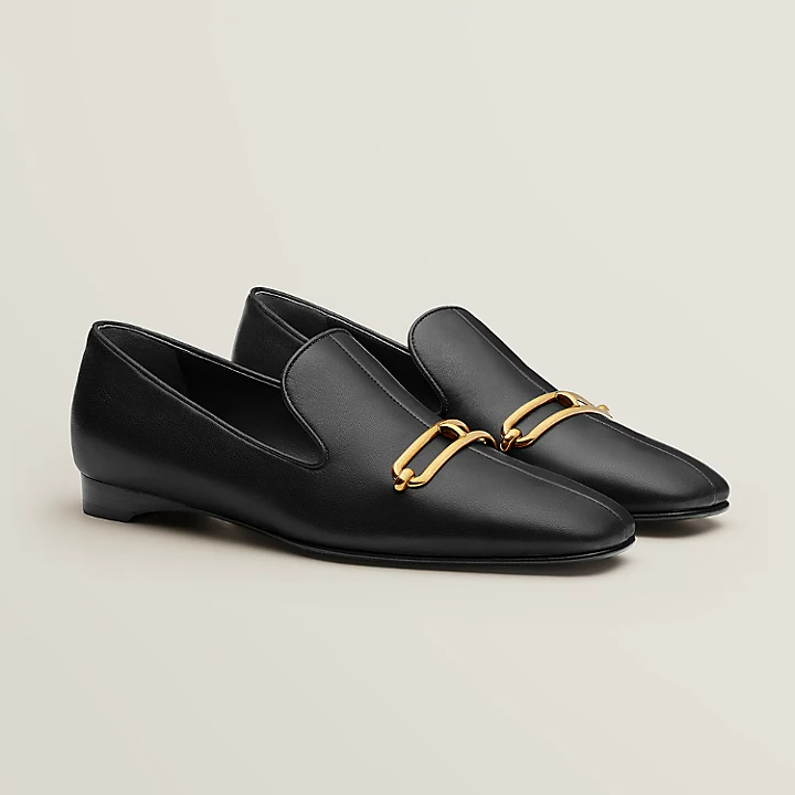  Giày Nữ Hermes Dalhia Loafer 'Noir' 