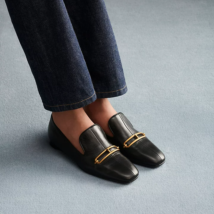  Giày Nữ Hermes Dalhia Loafer 'Noir' 
