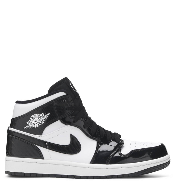  Giày Nike Air Jordan 1 Mid Carbon Fiber All-Star 'Black' 