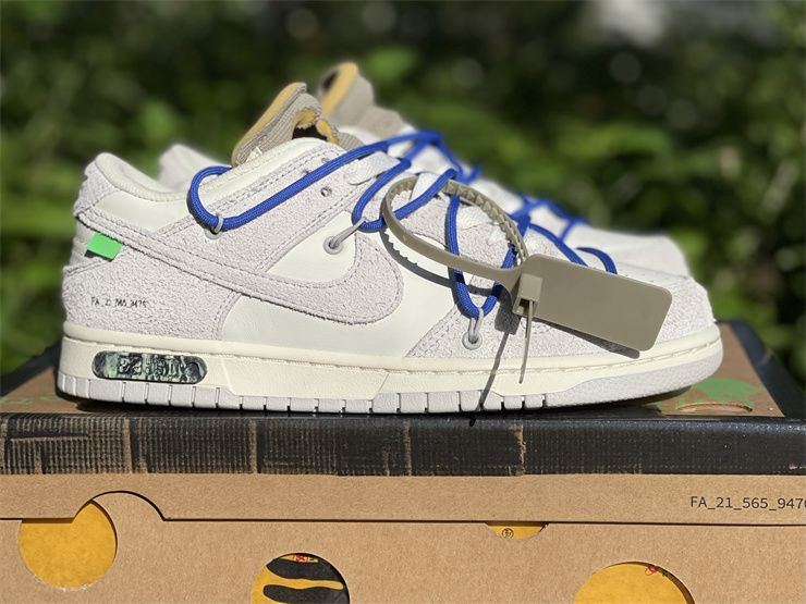  Giày Nam Nike Off-White x Dunk Low 'Lot 32 of 50' 