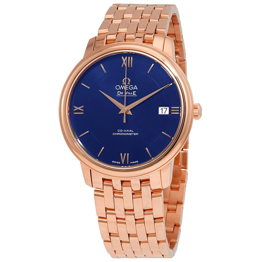  Đồng Hồ Omega De Ville Prestige Automatic 'Blue' 