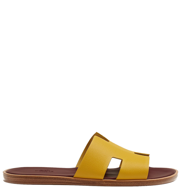  Dép Nam Hermes Izmir Sandal 'Jaune Citron' 