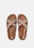  Dép Nam Versace Allover Sandals 'Print' 