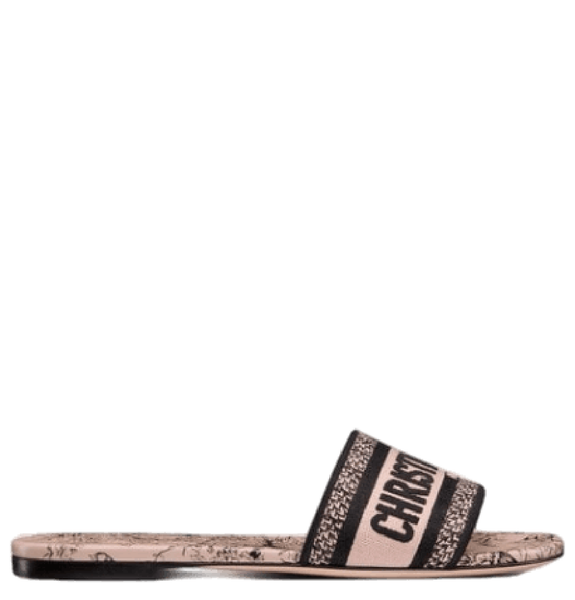  Dép Nữ Dior Dway Slide 'Black Nude' 