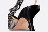  Giày Nữ Dior J'Adior Slingback Pump 'Beige Multicolor' 