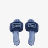  Dép Nữ Fendi Baguette Mink 'Blue' 