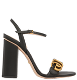  Giày Nữ Gucci Sandal Leather 'Black' 