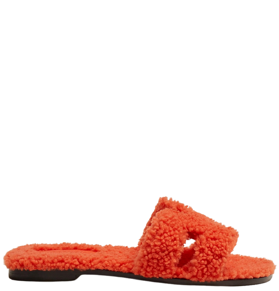  Dép Nữ Hermes Oran Sandal 'Orange' 