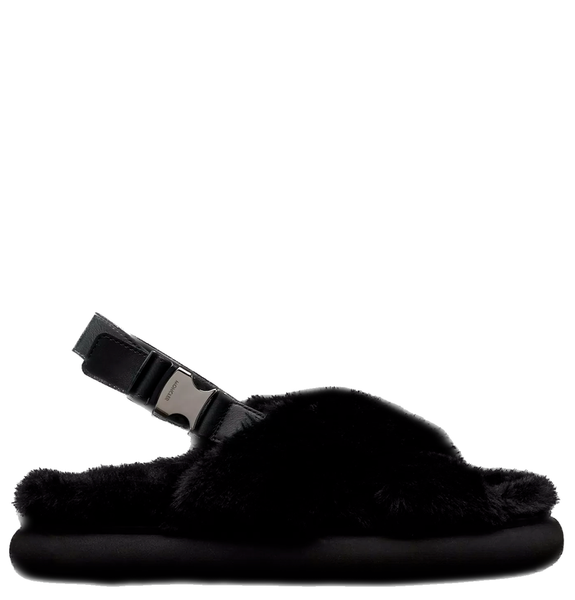  Dép Nữ Moncler Solarisse Sandals 'Black' 
