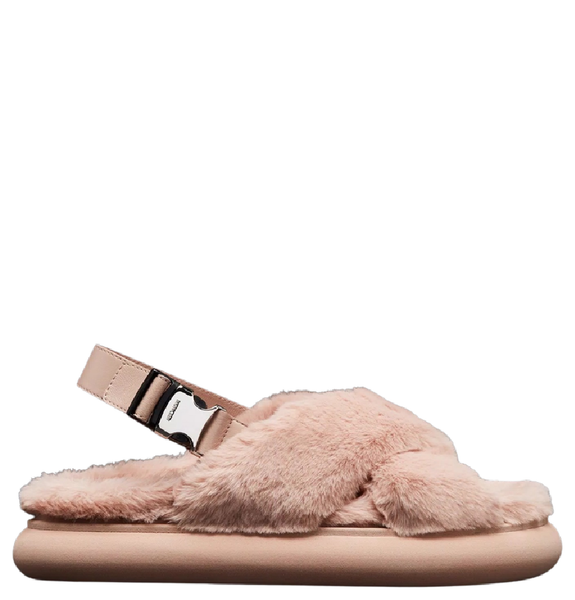  Dép Nữ Moncler Solarisse Sandals 'Light Pink' 