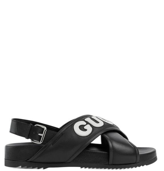  Dép Nam Gucci Basic Sandal 'Black' 