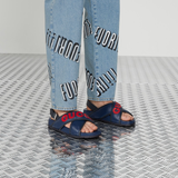  Dép Nam Gucci Basic Sandal 'Navy' 