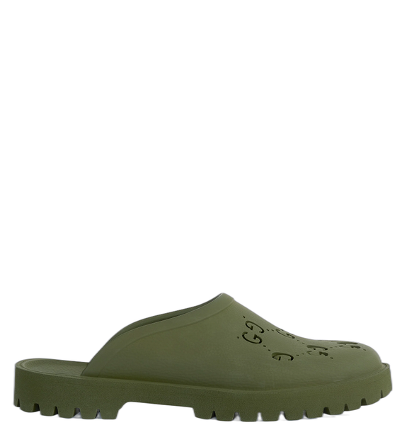  Dép Nam Gucci GG Slip-On 'Dark Green' 