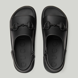  Dép Nam Gucci Horsebit Flatform Sandal 'Black' 