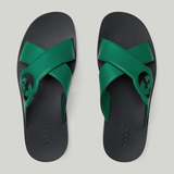  Dép Nam Gucci Interlocking G Sandal 'Green' 